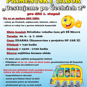 Letní výběrový příměstský tábor 